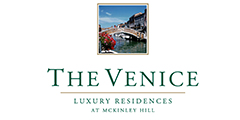The Venice Luxury Residences at McKinley Hill logo - Megaworld Fort
