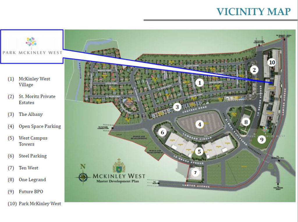 park-mckinley-west-vicinity-map